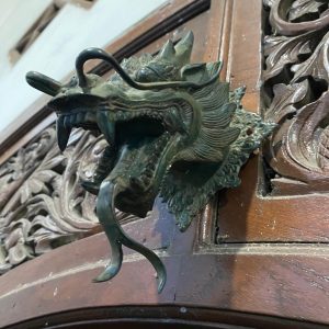 Lucky Dragon Head Bronze Statue – Symbol Of Wealth, Protection & Prosperity