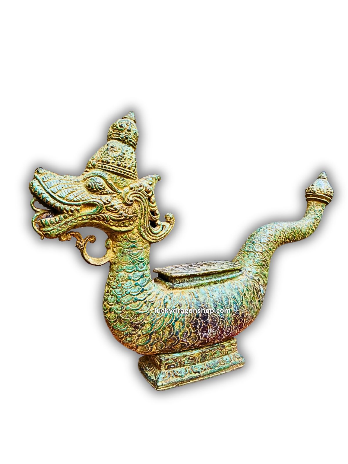 Dragon Of Prosperity – Storage Place For Ashes Of Kings / Saints / Ascetic Monks – Incense Ash & Cremation Ash Container
