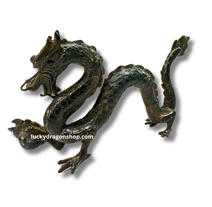 FIRE DRAGON STATUE