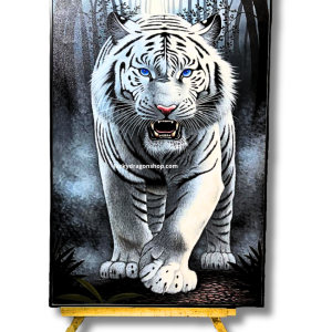WHITE TIGER PAINTING