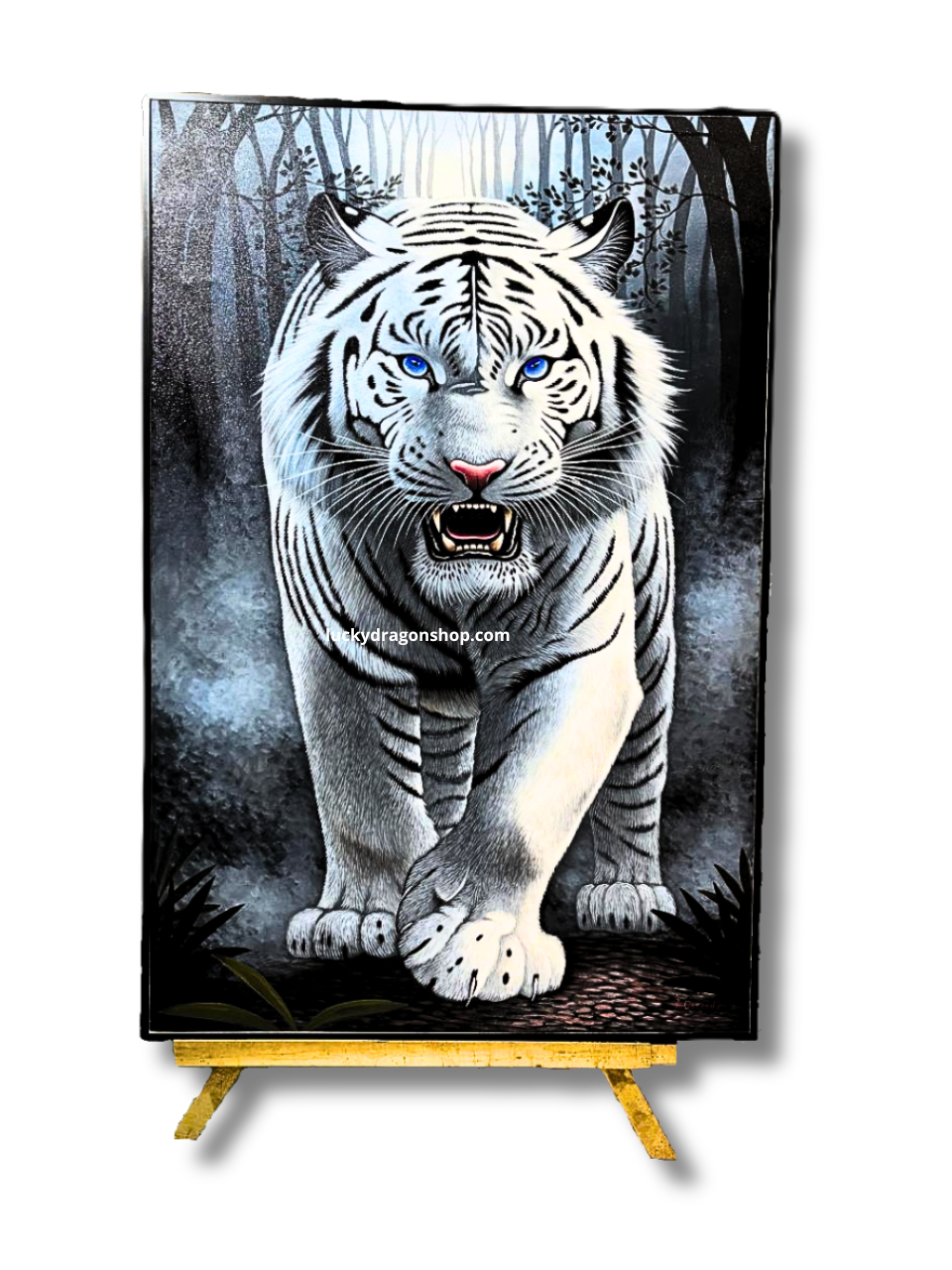 WHITE TIGER PAINTING